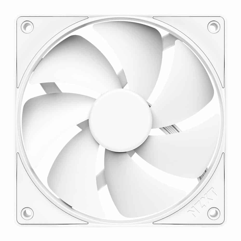 (image for) NZXT F120P V2 White Static Pressure Single 120mm PWM Fan